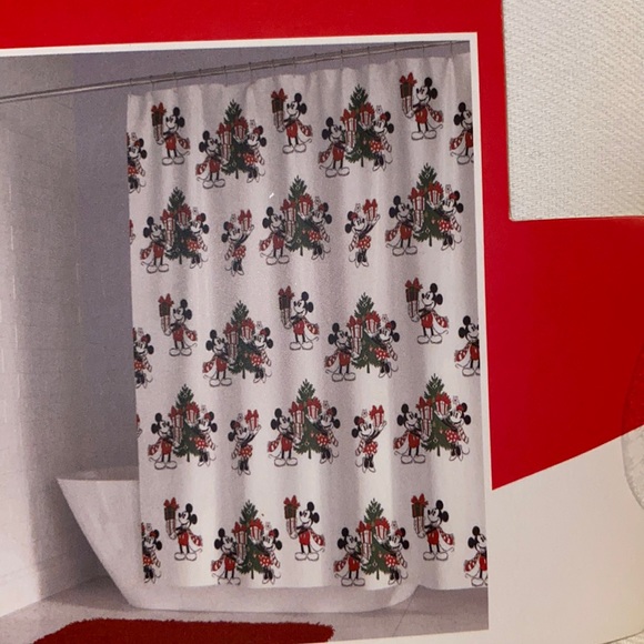 Disney Bath Disney Mickey And Minnie Mouse Shower Curtain Poshmark